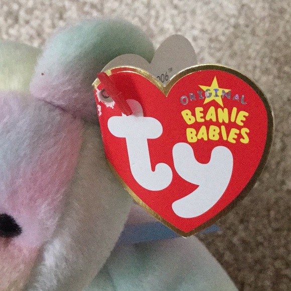 Ty Beanie Baby bear Eggs - Picture 2 of 4